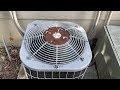 ￼Shut down of 2001 carrier condenser and 1980s Rheem condenser running