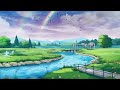 Ultra Beautiful River on Relaxing Peaceful Soothing Music - Bird Sound for Study & Sleep