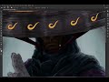 Cyborg Samurai (Full Time Lapse) Photoshop Digital Art