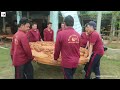 1 Year Carving an Extremely Large Wall Art from a piece of Wood - Ingenious Skill of Wood Carving