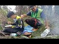 Rezeki memancing bersama anak,hasil terus dimasak.