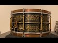 Tour of my personal snare drums and drum kits...