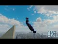 Spiderman 2099 Jumping From Highest Place in Spider-Man Games