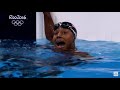 simone manuel beating the campbell sisters for 7 minutes