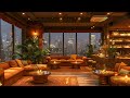 Ambient Coffee Shop with Jazz Music 2024 ☕ Chill Jazz Melodies for a Tranquil Weekend Playlist 2024