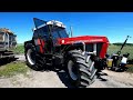 88' Zetor 16145 IC - transport of turkey manure. Straight pipe turbo & engine  sound