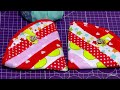 How to Sew from Fabric Scraps - Amazing Quilting Technique!