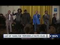 Hamilton cast performs 