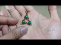 Crafting lovely wire jewelry used for necklace | Very simple DIY art handmade idea tutorial.