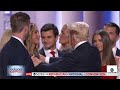 Melania, other family members join Trump on stage at GOP convention