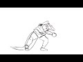 Original character punch animation