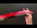 How to Make a Paper Yone Sword With Cover (League of Legends)