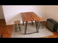 How I Made a $200 Stool With $40 of Materials | How to make Wood and Steel Stool