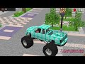 JJ's RICH Monster Truck vs Mikey's POOR Monster Truck Build Battle in Minecraft - Maizen