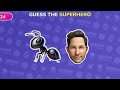 Guess the Superhero by Emoji - Marvel Fan Emoji Quiz 🦸‍♀️⚡️