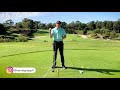 EASY DRILL TO STOP SPINNING OUT IN THE DOWNSWING