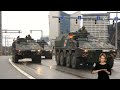 Große Parade der NATO in Litauen - Deutsches Kontingent (Leopard 2, Marder, Boxer, Puma) 25.11.2023