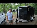 Unbelievable 5×8 Cargo Trailer Conversion Camper/Toy Hauler. You Gotta See This!!!!