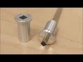 How to Machine a Square Hole in a Round Bushing