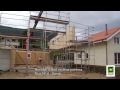 Montage d'une maison ossature bois réalisée par Constructions Chauvin