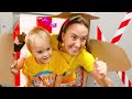 Kids play with balloons - Funny stories for kids