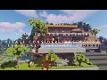 Modern Cliff House | Minecraft Build Cinematic Showcase