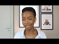 EASY CLASSY UPDO AFTER WASH DAY ON 4C NATURAL HAIR + OUTFIT INSPO