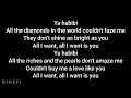Faouzia - Habibi (My Love) (Acoustic Karaoke)