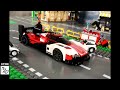 Lego Porsche 963's Crash : Lego Stop-Motion