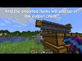 Minecraft EASY Automatic Sorting System 1.20 Tutorial - Auto sorter
