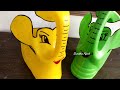 How to make Elephant Shaped planter pots using any 5ltr oil can for beginners craft tutorial diyidea