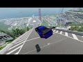 Big Ramp Jumps with Real Car Mods #5 - BeamNG Drive Crashes | DestructionNation