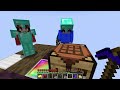 Surviving One OP BLOCK With MY CRUSH in Minecraft!