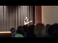 14 Year old Girl Plays Eruption by Van Halen for School Talent Show