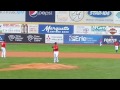 Blue Jays Tigers Prospect Tommy Collier Vs Devon Travis fly out 1st inn