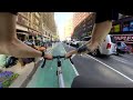 Chill bike ride around Manhattan NYC - POV Fixed Gear - SoHo, Midtown