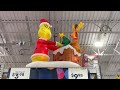New For 2022 Grinch and Max pulling out a Christmas Tree from a Chimney Inflatable Sold at Lowes￼