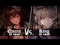 Nightcore - Queen VS. King Of Mean (1 Hour)