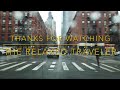 New York City (NYC)4K Rainy Drive West-Side Highway,Harlem. Original music from The Relaxed Traveler