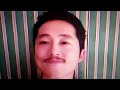 the walking dead's Steven yeun on his experience.......thank you (glen)