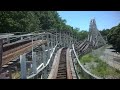 Comet Front Row 4K POV Six Flags Great Escape June 2024