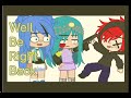 Lunar and Alec fighting for funneh (ft itsfunneh) -gacha club