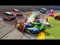 NASCAR Rollover Crashes #6 | BeamNG Drive