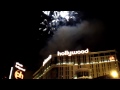 2014 NYE Fireworks Planet Hollywood Las Vegas Strip New Year's Eve 1-1-14