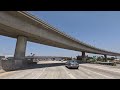 4K Scenic Drive on the 57 Freeway: Anaheim to Brea, CA | Dashcam Footage