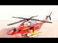 LEGO City Fire Helicopter 7206  Speed build & Review