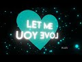 AMV Typography - Let Me Love You | Free Project File/Preset | Node Video Edit