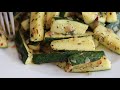 Sautéed Zucchini With Lemon, Garlic, Butter & Fresh Thyme