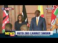 Families of Newly Sworn in Cabinet secretaries Happy Moments with President William Ruto