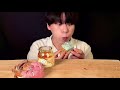 SUB)퀸아망,파운드케이크,롤빵 먹방 asmr 서울앵무새 알록달록 맛있는 디저트! BREAD MUKBANG  Bánh mì 食パン